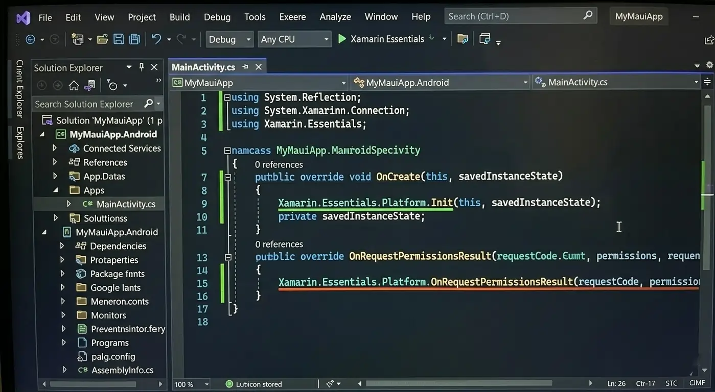 MainActivity.cs file example