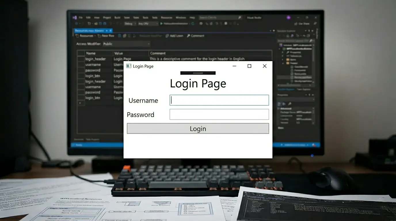 Default Login Window